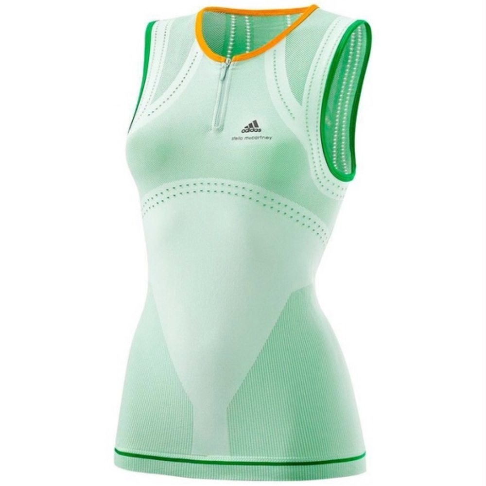 Adidas Barricade Stella McCartney Seamless Top Small Green